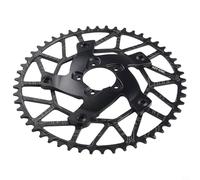 Oniissy Plateau de pédalier compatible 46T-52T pour moteur d'entraînement M625 1000 W, pignon arrière en alliage d'aluminium pour et pour composants électriques G320 (52T)