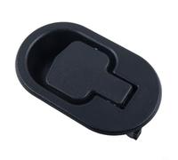 Oniissy Poignée de rechange pour canapé, fauteuil inclinable, pièces de levier en ABS noir ovale 11 cm x 6,8 cm pour fauteuils inclinables électriques de 3 mm 6 mm