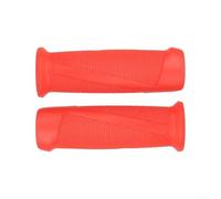 Oniissy Poignées de guidon Pro pour trottinette électrique, en caoutchouc antidérapant, compatibles avec F35/F20/F30/pour modèles F40, design ergonomique avec doux, rouge