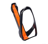 Oniissy Porte-bouteille ultra léger pour vélo de route et VTT, compatible avec les bouteilles d'eau et les leviers de pneus rapides, accessoire de montage ABS, 170 mm x 30 mm, (orange)