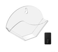 Oniissy Porte-filtre mural en acrylique transparent pour filtres à café coniques et filtres ronds AEROPRESS, 18 x 13 cm, organiseur de rangement résistant aux chocs, avec bureau ou (A)