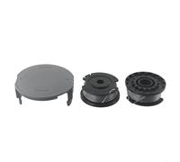 Oniissy Pour ligne de débroussailleuse Bosch F016800569, F016800385 et ensemble de couvercles de bobine F016F05320, pièces de coupe-herbe, accessoires d'outils de jardin