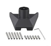 Oniissy Pour Starlink pour adaptateur de tuyau Gen 3, kit de montage d'adaptateur de montage pour Starlink, pour équipement standard, support de tube rond de 25 à 53 mm de diamètre
