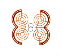 Oniissy Protection d'hélice antichoc pour DJI Avata 360, pour bouclier d'impact avec couleurs orange et noir vif, housse de protection compacte pour un vol en plein air sûr (orange)