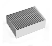 Oniissy Radiateur dissipateur thermique en aluminium pour transistor de puissance LED et, 100 x 69 x 36 mm, refroidisseur CPU haute performance pour équipement électronique industriel
