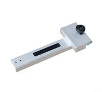 Oniissy Rail de guidage carré pour des coupes de précision à 90 degrés en alliage d'aluminium - Rail de guidage à angle droit compatible avec les fentes en forme de T - Outil de mesure pour projets de