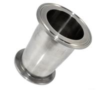 Oniissy Réducteur de raccord de tuyau sanitaire 5,7 cm à 5,1 cm en acier inoxydable 304 pour eau, huile, boissons, lait dans les aliments, les applications pharmaceutiques industrielles