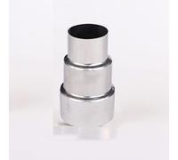 Oniissy Réducteur de tuyau de poêle Ø 70 mm/Ø50 mm, en acier inoxydable résistant à la chaleur, adaptateur de conduit, raccord de cheminée