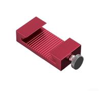 Oniissy Règle d'arrêt en acier pour clôtures en métal, limite de positionnement, règle d'arrêt de clôture, règle en laiton et bloc de limite de positionnement (39 mm)