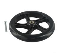 Oniissy Roue en polyuréthane de 20,3 cm avec roulements pour trottinette d'enfants, roues en polyuréthane à haut rebond de 200 mm, roulements ABEC-9 pour une conduite fluide sur n'importe quel terrain