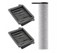 Oniissy Rouleau brosse de rechange et kit de filtre d'aspirateur compatible avec Tineco FLOOR O-NE S7 nettoyeur de sol sans fil Steam Aspirateur sec et humide (1 rouleau brosse + 2 filtres) (1 lot)