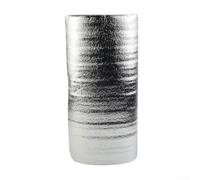 Oniissy Rouleau de feuille d'isolation réfléchissante pour radiateur - Feuille d'aluminium de 3 mm d'épaisseur avec couche de coton perlé - Barrière thermique pour chauffage domestique (30 cm)