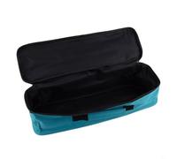 Oniissy Sac à outils imperméable en tissu Oxford de 45,7 cm avec grande capacité, organiseur fourre-tout à double fermeture éclair pour électriciens, ouvriers du bâtiment et bricolage, rangement