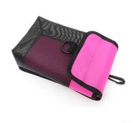 Oniissy Sac de bouée de sécurité pour plongée sous-marine - Pochette de rangement en maille PVC robuste avec anneau en D et boucle pivotante pour équipement de plongée et plongée avec tuba SMB (C)