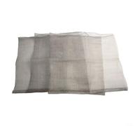 Oniissy Sac en maille métallique en acier inoxydable 304 pour protection des racines des plantes, tailles 50 x 45 cm et 61 x 61 cm, accessoire d'entretien des plantes de jardin avec matériau