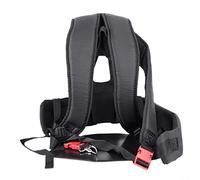 Oniissy Sangle d'épaule confortable à double harnais avec ceinture en nylon réglable pour débroussailleuse, tondeuse à gazon