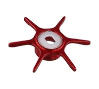 Oniissy Six Star Drag Baitcast Clé de déchargement pour moulinet de pêche METANIUM Antares DC pour Curado SCORPTION Calcutta Conquest BFS MGL Outil de réparation de moulinet de pêche (rouge)