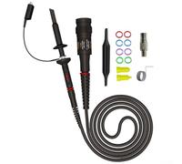 Oniissy Sonde de test d'oscilloscope 200 MHz avec connecteur BNC, atténuation réglable 1X/10X, compatible avec les séries PP510, PP215 et P2200, avec pince de terre, crochet,