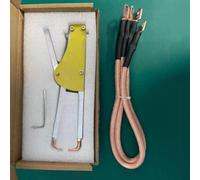 Oniissy Soudeur à points portable avec pression réglable pour soudure de plaque d'acier de 1 + 1 mm, construction en métal avec isolation en panneau époxy, design ergonomique pour feuille (C)