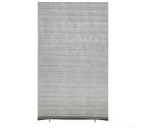 Oniissy Store plissé avec auto-installation - Protection solaire et isolation thermique - Tissu PVC résistant à l'eau - Gris - Sans perçage - pour contrôle de la qualité de l'air intérieur (90 x 180