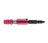 Oniissy Stylo à air réglable avec raccord de 20 heures en métal - Outil de soufflage de poussière pneumatique pour nettoyage intérieur de tôle, bricolage, équipement d'atelier professionnel (rouge)