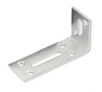 Oniissy Supports d'étagère d'angle réglables en forme de L industriels robustes pour rangement mural, fabriqués en acier laminé à froid, aspect recyclé rustique, compatible avec (S)