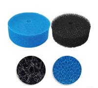 Oniissy Tampons filtrants de rechange pour filtres de bassin sous pression Aquanique - Médias de filtration grossier et fin à double action compatibles avec les modèles QFP900 FP900 FP1250 (bleu +
