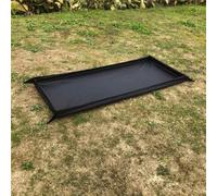 Oniissy Tapis de sol imperméable multifonction pour tente de camping, baignoire, 4000 mm pour extérieur, randonnée, protection en tissu Oxford 210D avec piquets et (200 x 80 cm)