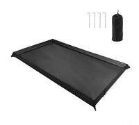 Oniissy Tapis de sol imperméable multifonction pour tente de camping, baignoire, 4000 mm pour extérieur, randonnée, protection en tissu Oxford 210D avec piquets et (200 x 120 cm)