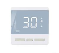 Oniissy Thermostat électrique de chauffage au sol 25 A offrant une régulation stable de la température, des commandes intelligentes pour les systèmes de chauffage des salles à vapeur, thermostat de