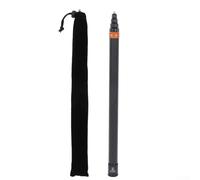 Oniissy Trépied à selfie en fibre de carbone pour caméra d'action Insta360 X5 X4 avec poignée antidérapante, verrouillage rotatif, léger et perche étendue Noir/doré (doré)