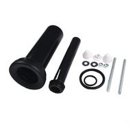Oniissy Tuyau de raccordement pour réservoir de chasse d'eau Geberit 300 mm de longueur, matériau en caoutchouc, compatible Duofix H112, H98 et H82, raccord de casserole de 90 mm