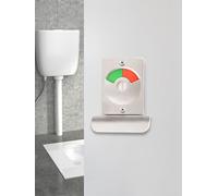 Oniissy Verrou de porte de cabine de toilette en acier inoxydable avec indicateur d'occupation rouge et vert, boulon d'intimité en alliage de zinc pour salle de bain, toilettes, toilettes ou