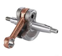 Oniissy Vilebrequin en acier trempé pour moteurs de débroussailleuse 40-5, 44-5, TU43, 430CC, 52FCC, 44-5F, compatible avec les accessoires de tronçonneuse (14732)