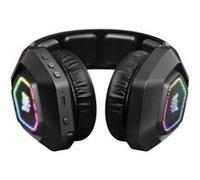 ONIKUMA B100 Casque Gaming RGB Micro Haute Sensibilité Réglable - Noir Noir