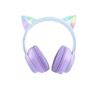 B90 Casque Gaming RGB Micro Haute Sensibilité - Violet Dégradé