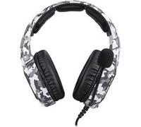 ONIKUMA Casque de jeu K8RGB Prise audio 3,5 mm-blanc Blanc