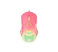 ONIKUMA CW902 Souris Gamer, RGB, Filaire 6400 DPI, réglable/7 Boutons, pour Ordinateur Portable/Bureau -Pêche