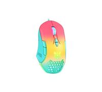 ONIKUMA CW902 Souris Gamer, RGB, Filaire 6400 DPI, réglable/7 Boutons, pour Ordinateur Portable/Bureau - Rouge Jaune Vert