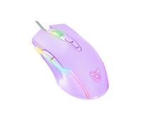 ONIKUMA CW905 souris de jeu Filaire, avec rétro-éclairage rvb, 7 boutons programmables, 6400 DPI -Violet