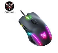 ONIKUMA CW905 Souris filaire silencieuse avec éclairage RGB