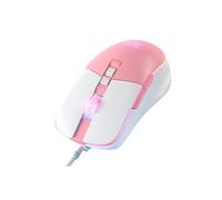 ONIKUMA CW916 Souris Gamer RGB Filaire, 7000 DPI réglable/8 Boutons -Blanc