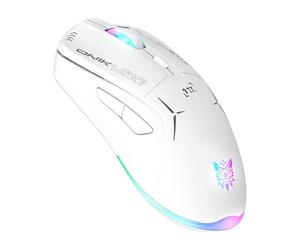 Onikuma Gaming Mouse Ergonomique Joueur Souris LED Blanc 800-4800 Dpi Funk Câble