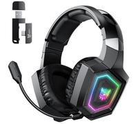Onikuma GT806 Casque Sans fil et filaire Arceau Gaming Bluetooth Noir