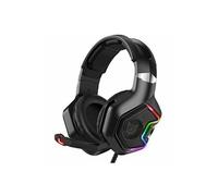 ONIKUMA K10 Pro Gaming Headset PS4 filaire stéréo jeu casque avec microphone LED s'allume pour PC tablette portable Xbox One