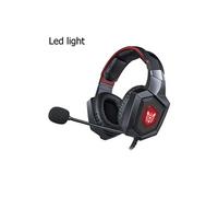 Onikuma K8 Casque de Jeu Pour PS4 Xbox One,Nouveau Casque Stéréo Avec Microphone Pour PC Ordinateur Mac Portable Jeux Rouge