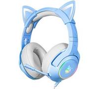 ONIKUMA K9 Écouteurs d'oreille de chat Casque avec micro pour Xbox one / PS4 / PC / Nintendo Switch-Bleu Bleu G