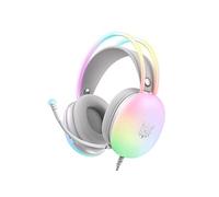 ONIKUMA - onikuma - x25 blanc - casque gaming multiplateforme led rgb