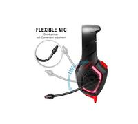 Onikuma PC Casque de jeu pour PS4 Pour XBOX, 3,5 mm LED USB Casque stéréo avec