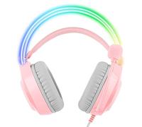 ONIKUMA - onikuma - x26 rose - casque gaming pc et console led rgb